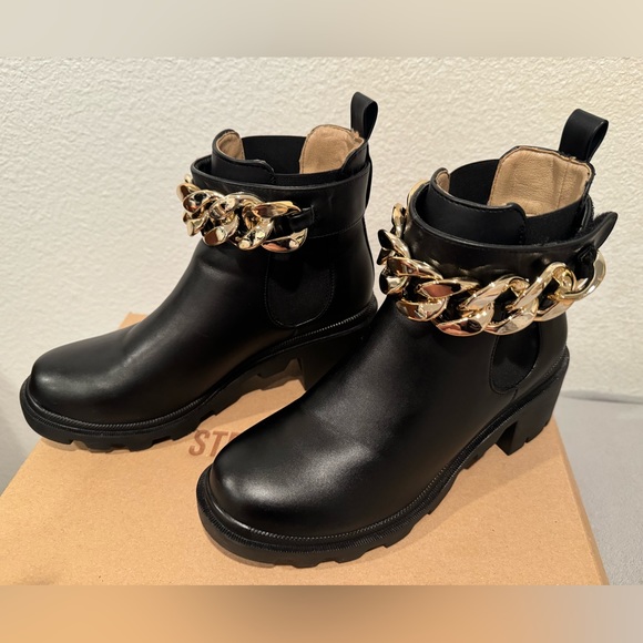 Steve Madden Amulet-C Heeled Ankle Boots - Picture 5 of 7